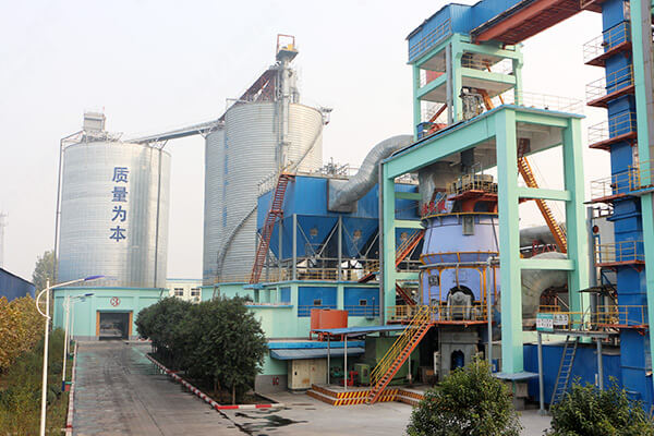 新鄉(xiāng)長(zhǎng)城機(jī)械年產(chǎn)60萬噸礦渣微粉生產(chǎn)線